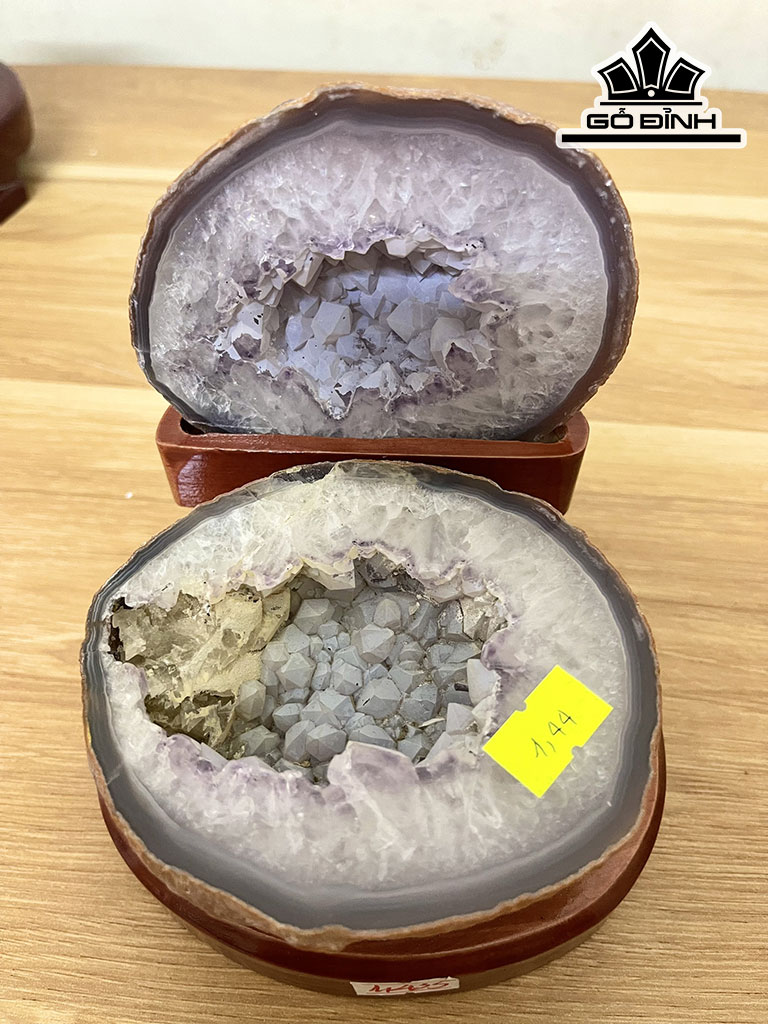 Bát Tụ Bảo Đá Mã Não Cao 14 Ngang 13 (cm) 1,44kg