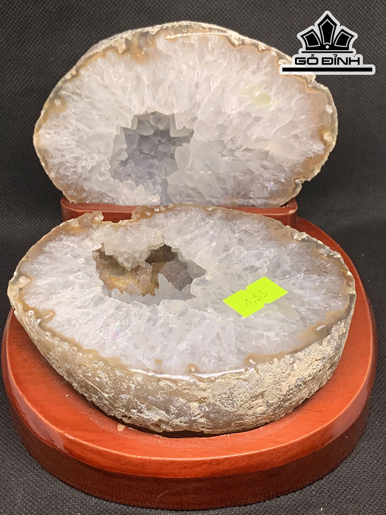Bát Tụ Bảo Đá Mã Não Cao 20 Ngang 18 (cm) 1,53kg