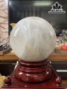 Bi Cầu Đá Thạch Anh Trắng Đường Kính Hạt 14 (cm) 14cts 6,87kg
