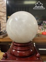 Bi Cầu Đá Thạch Anh Trắng Đường Kính Hạt 14 (cm) 14cts 7,79kg