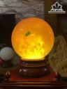 Bi Cầu Thủy Tinh Vàng Đường Kính Hạt 16 (cm) 16cts 10,98kg