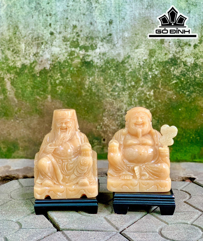Bộ Tài Địa Đá Ngọc Hoàng Long Cao 20 (cm)