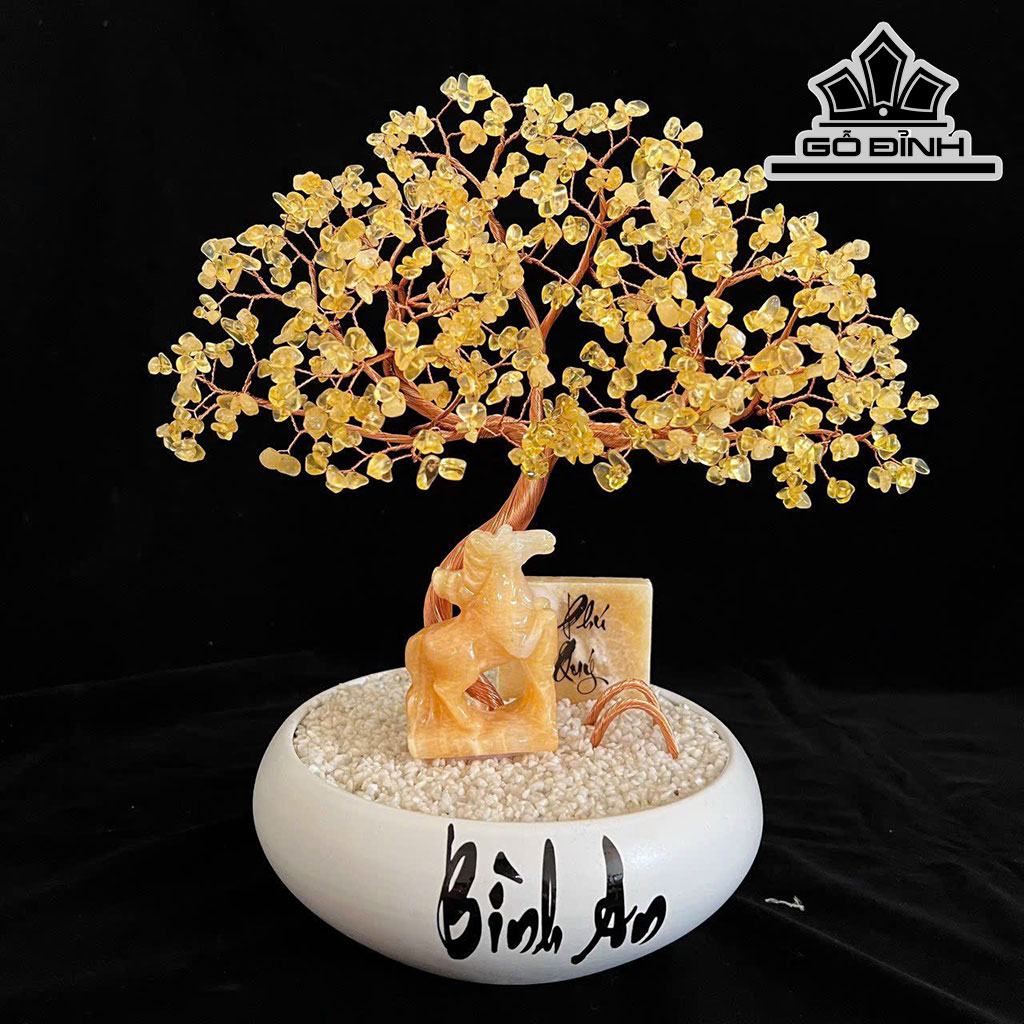 Cây Đá Thạch Anh Cao 35 (cm)