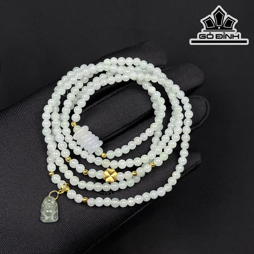 Chuỗi Di Lặc Đá Cẩm Thạch