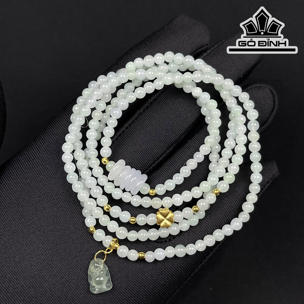 Chuỗi Di Lặc Đá Cẩm Thạch