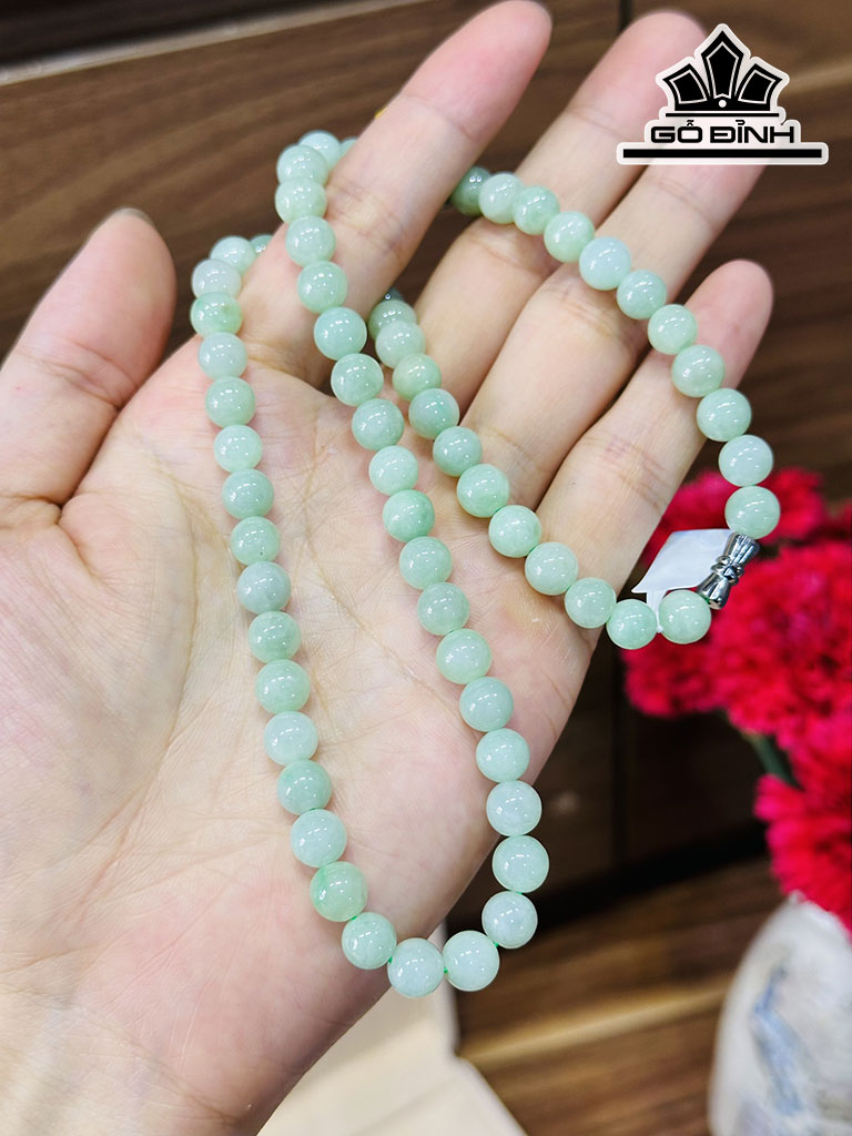 Chuỗi Đá Cẩm Thạch Đường Kính Hạt 7,6 (mm) 7,6cts