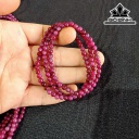 Chuỗi Vòng Tay Đá Ruby Đường Kính Hạt 5,4 (mm) 5,4cts