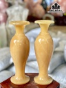 Cặp Lục Bình Đá Ngọc Hoàng Long Cao 30 (cm)