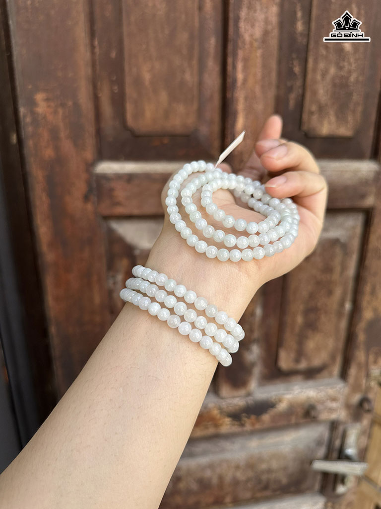 Chuỗi Đá Cẩm Thạch Đường Kính Hạt 5,6 (mm) 5,6cts