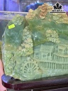 Tác Phẩm Non Sơn Gấm Vóc Đá Sapentine Cao 30 Ngang 38 (cm) 9kg