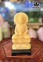 Tượng Thích Ca Hào Quang Đá Ngọc Hoàng Long Cao 20 (cm)