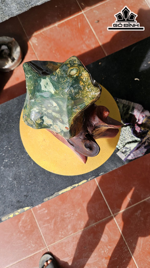 Viên Đá Caxedon Cao 30 Ngang 14 (cm) 6kg