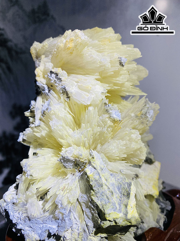 Bông Hoa Ưu Đàm Đá Trầm Tích Cao 19 Ngang 16 (cm) 1,7kg