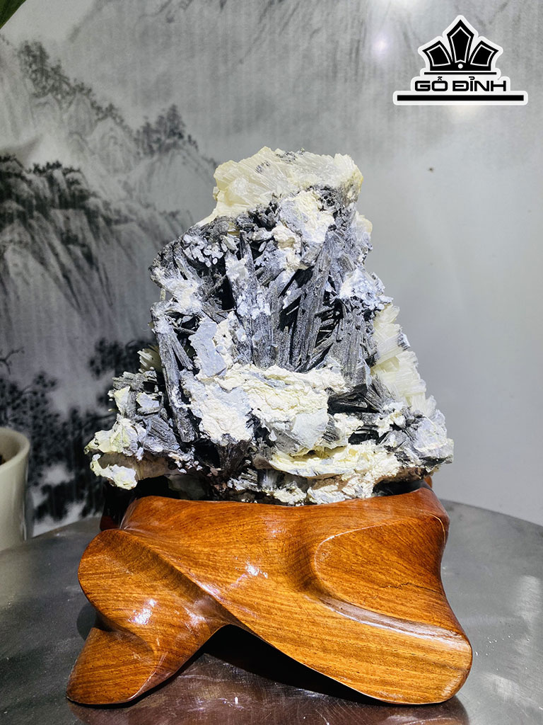 Bông Hoa Ưu Đàm Đá Trầm Tích Cao 19 Ngang 16 (cm) 1,7kg