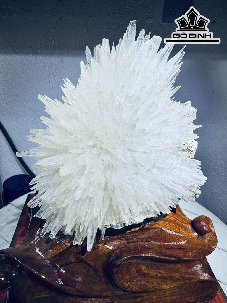 Bông Hoa Ưu Đàm Đá Trầm Tích Cao 30 Ngang 19 (cm) 5,2kg
