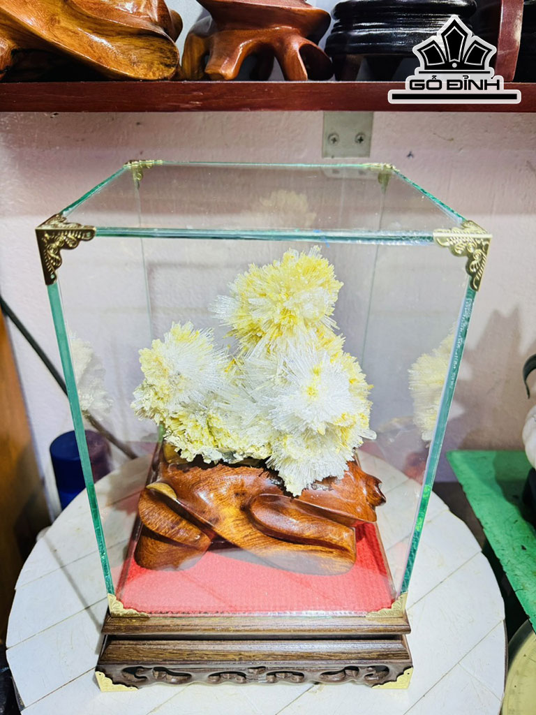 Bông Hoa Ưu Đàm Đá Trầm Tích Cao 30 Ngang 19 (cm) 5kg