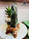 Tác Phẩm Đá Xà Cừ (Labradorite) Cao 29 Ngang 10 (cm) 3,5kg