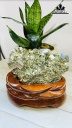 Vàng Găm Tinh Thể Đá Pyrite Cao 12 Ngang 15 (cm) 2,1kg