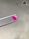 Viên Đá Ruby Hồng Ánh Cam Cao 6 Ngang 5,5 Sâu 3,5 (mm) 1,11cts