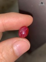 Viên Đá Ruby Sao Đỏ Cao 9,5 Ngang 7 Sâu 4,2 (mm) 3,19cts