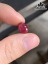 Viên Đá Ruby Sao Đỏ Cao 9,5 Ngang 7 Sâu 4,2 (mm) 3,19cts