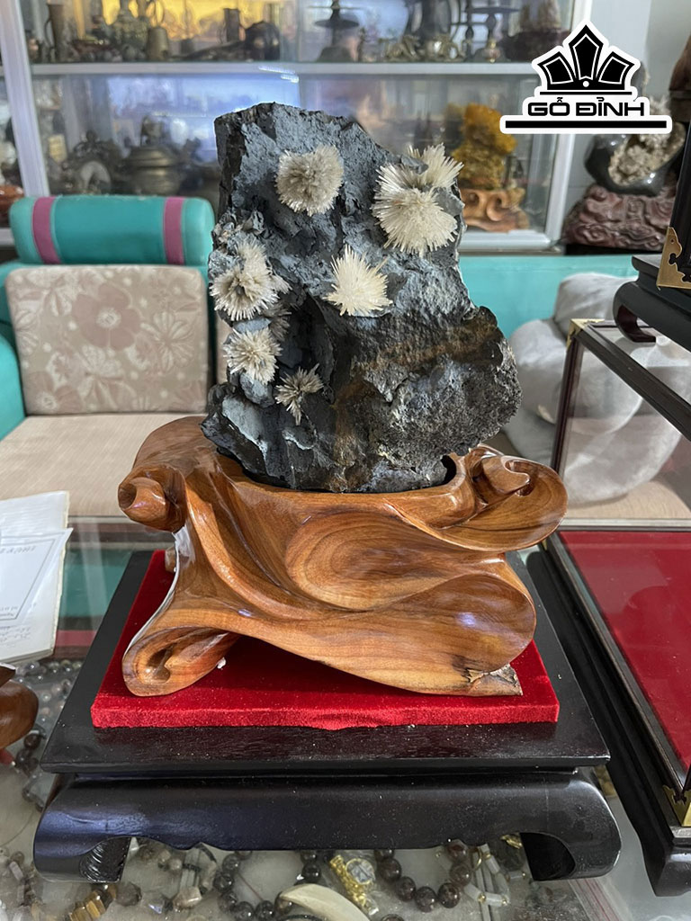 Bông Hoa Ưu Đàm Đá Trầm Tích Cao 34 (cm) 5kg