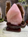 Núi Đá Cảnh Đá Thạch Anh Hồng Cao 39 Ngang 23,5 Sâu 13,5 (cm) 12,3kg