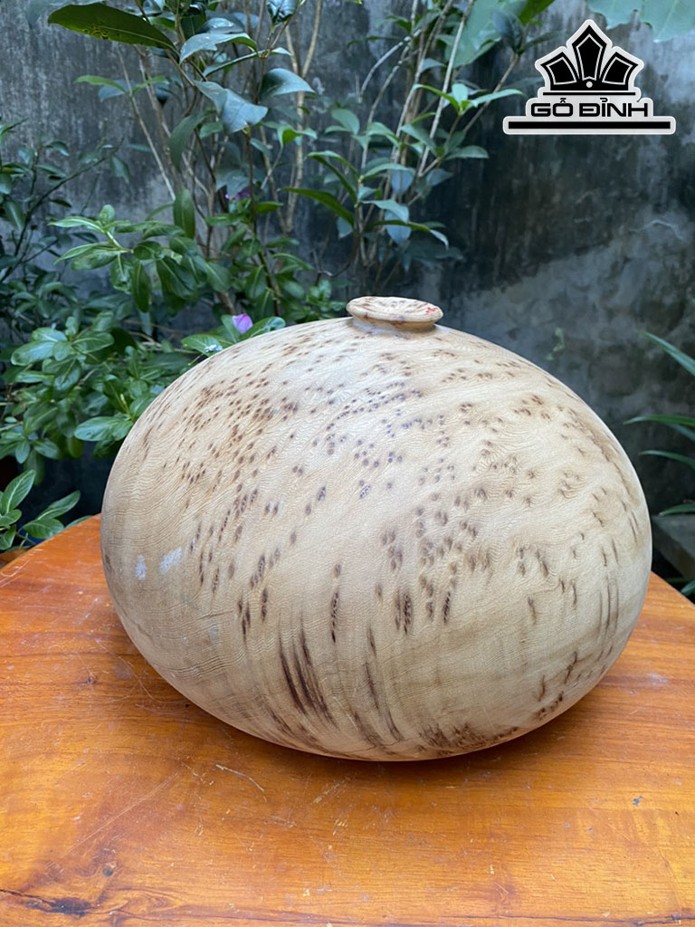 Chum Phú Quý Gỗ Nu Ngọc Am Cao 20 Đường Kính 30 (cm)