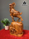 Tượng Nhất Dương Gỗ Hương Cao 55 Ngang 25 Sâu 20 (cm)