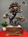 Chậu Phù Dung Gỗ Trắc Cao 79 Ngang 63 Sâu 38 (cm)