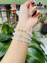 Chuỗi Đá Bạch Ngọc Cỏ Bi Vàng