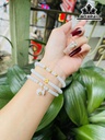 Chuỗi Đá Bạch Ngọc Cỏ Bi Vàng