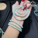Chuỗi Đá Bạch Ngọc Đường Kính Hạt 5 (mm) 5cts