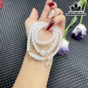 Chuỗi Đá Bạch Ngọc Đường Kính Hạt 5,8 (mm) 5,8cts