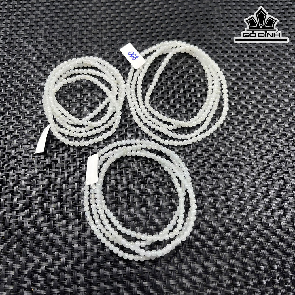 Chuỗi Đá Cẩm Thạch Đường Kính Hạt 4 (mm) 4cts