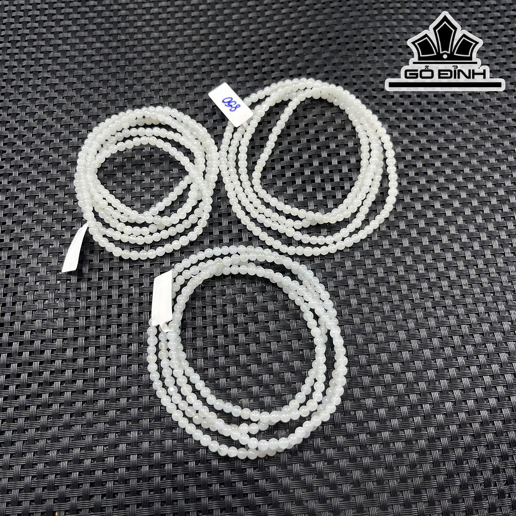 Chuỗi Đá Cẩm Thạch Đường Kính Hạt 4 (mm) 4cts