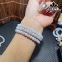 Chuỗi Đá Cẩm Thạch Phớt Tím Đường Kính Hạt 5,6 (mm) 5,6cts