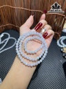 Chuỗi Đá Cẩm Thạch Phớt Tím Đường Kính Hạt 5,6 (mm) 5,6cts