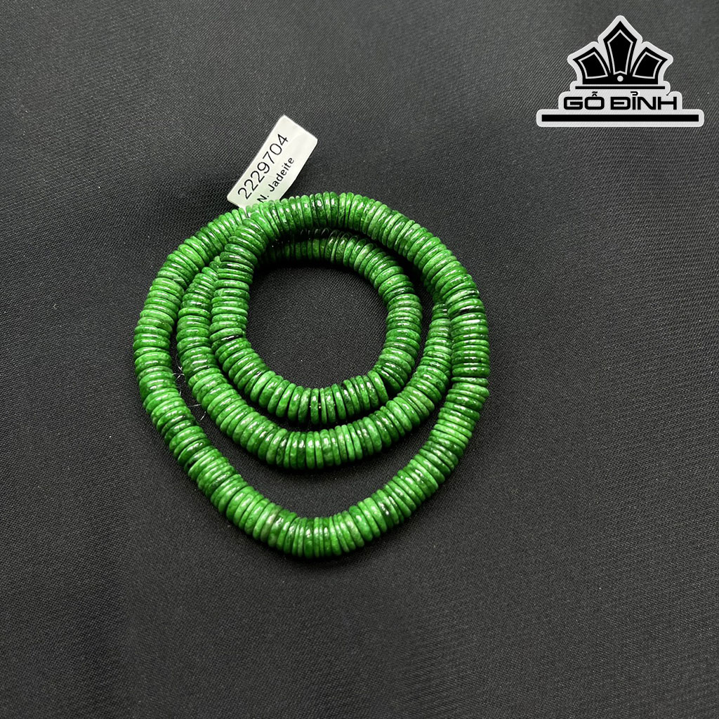 Chuỗi Đá Cẩm Thạch Sơn Thủy Đường Kính Hạt 7 (mm) 7cts