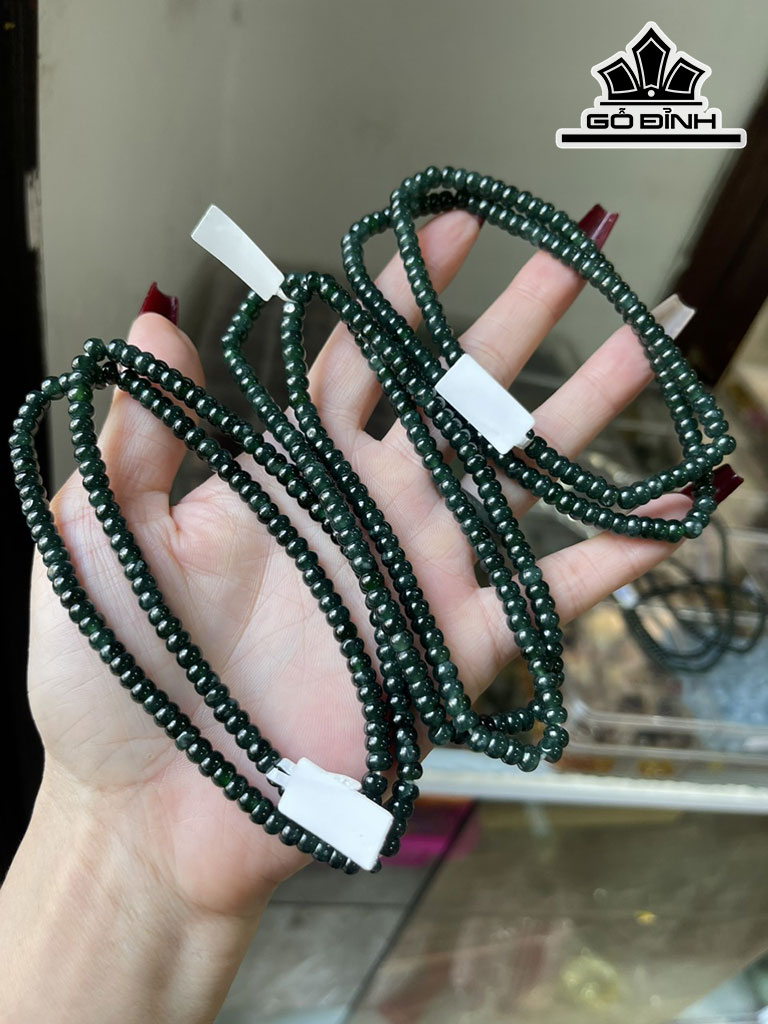 Chuỗi Đá Ngọc Lam (Turquoise) Đường Kính Hạt 5 (mm) 5cts