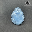 Mặt Dây Chuyền Hồ Ly Đá Aquamarine