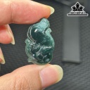 Mặt Dây Chuyền Hồ Ly Đá Ngọc Lam (Turquoise)