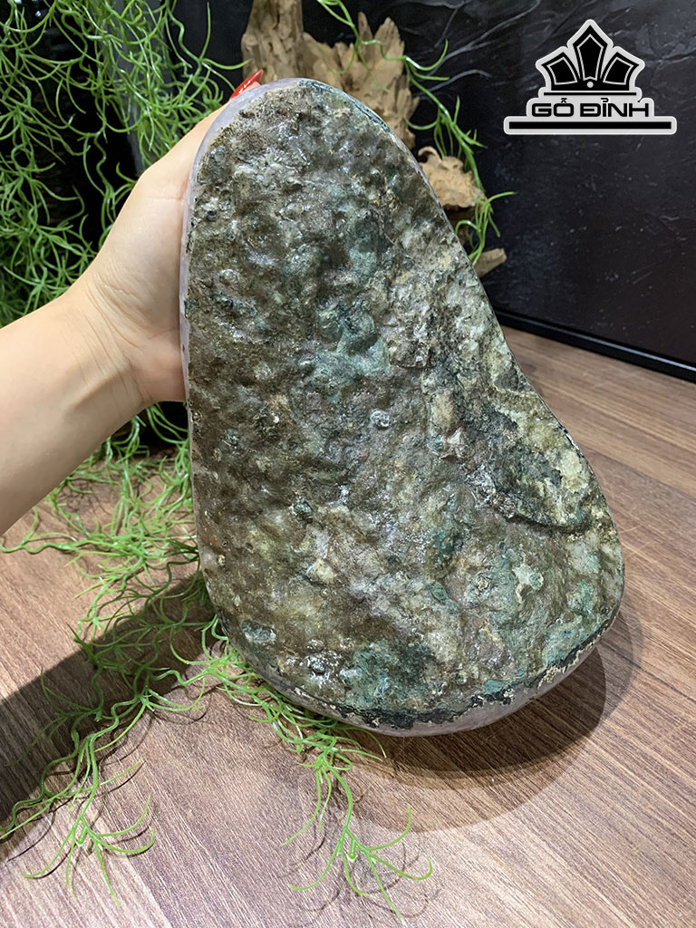 Búi Tinh Thể Đá Thạch Anh Tím Cao 35 Ngang 17 Sâu 9,5 (cm) 3,65kg