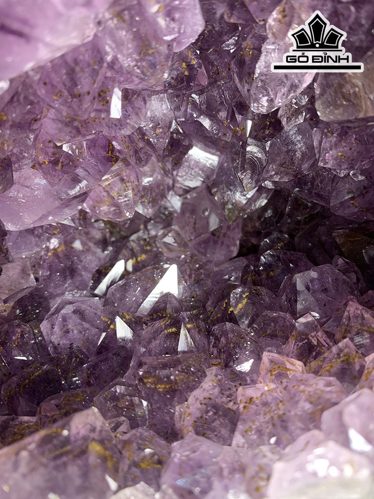 Động Đá Thạch Anh Tím Cao 40 Ngang 17 (cm) 9,98kg