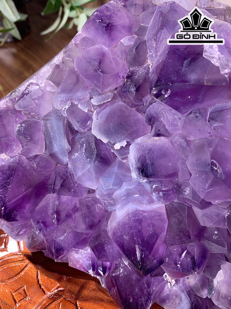 Tinh Thể Đá Thạch Anh Tím Cao 19 Ngang 29 (cm) 7,88kg