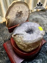 Bát Tụ Bảo Đá Mã Não Cao 13,5 Ngang 18 (cm) 2,9kg