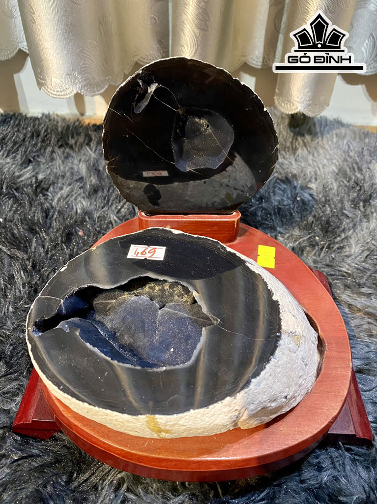 Bát Tụ Bảo Đá Mã Não Cao 16 Ngang 14 (cm) 1,71kg
