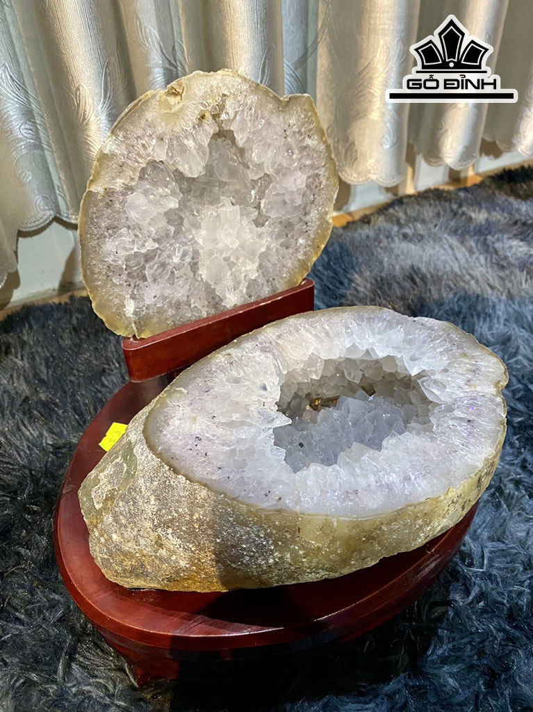 Bát Tụ Bảo Đá Mã Não Cao 21 Ngang 21 (cm) 5,1kg