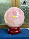 Bi Cầu Đá Thạch Anh Hồng Đường Kính Hạt 22 (cm) 13,21kg