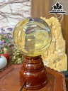 Bi Cầu Thủy Tinh Vàng Đường Kính Hạt 16 (cm) 4,4kg